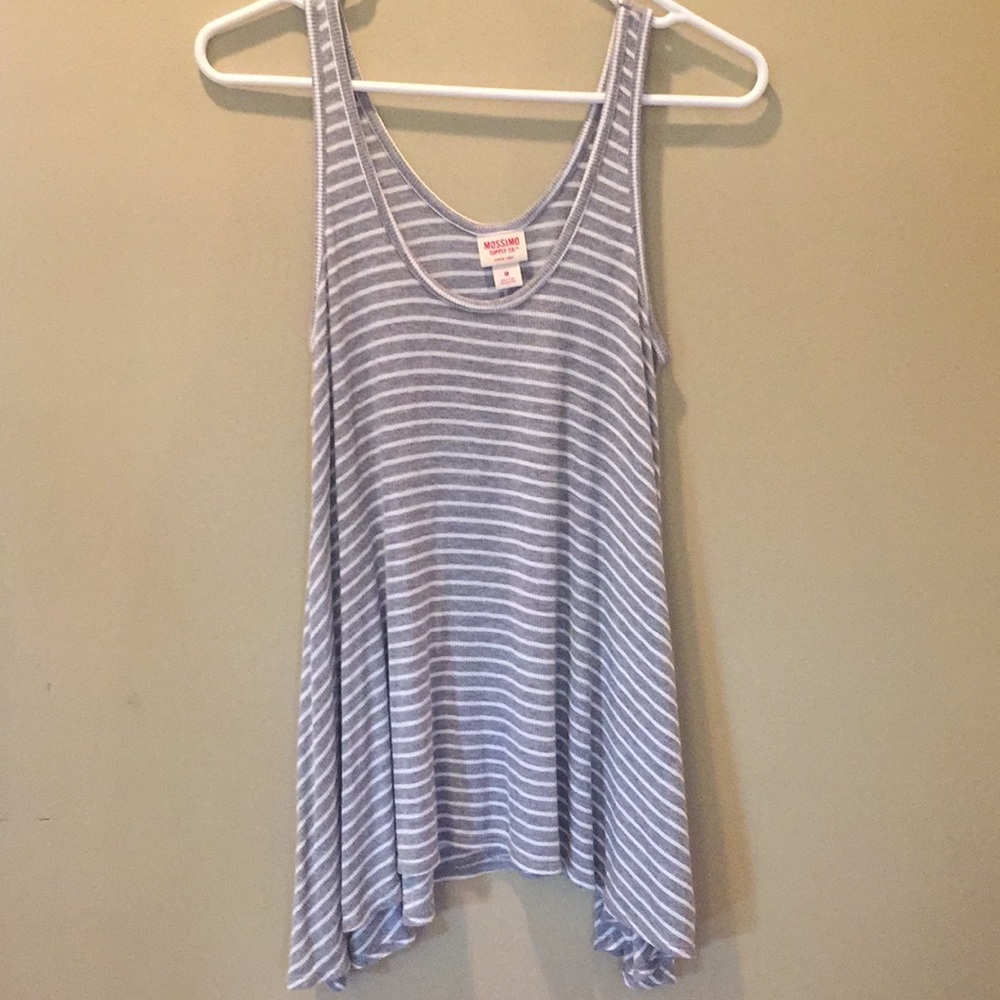 Flowy and striped tank top